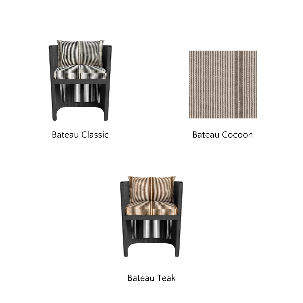 Antigua Outdoor Dining Armchair - Weather-Resistant Patio Chair for Garden, Poolside & Restaurant Use - Comfortable & Durable All-Weather Furniture
