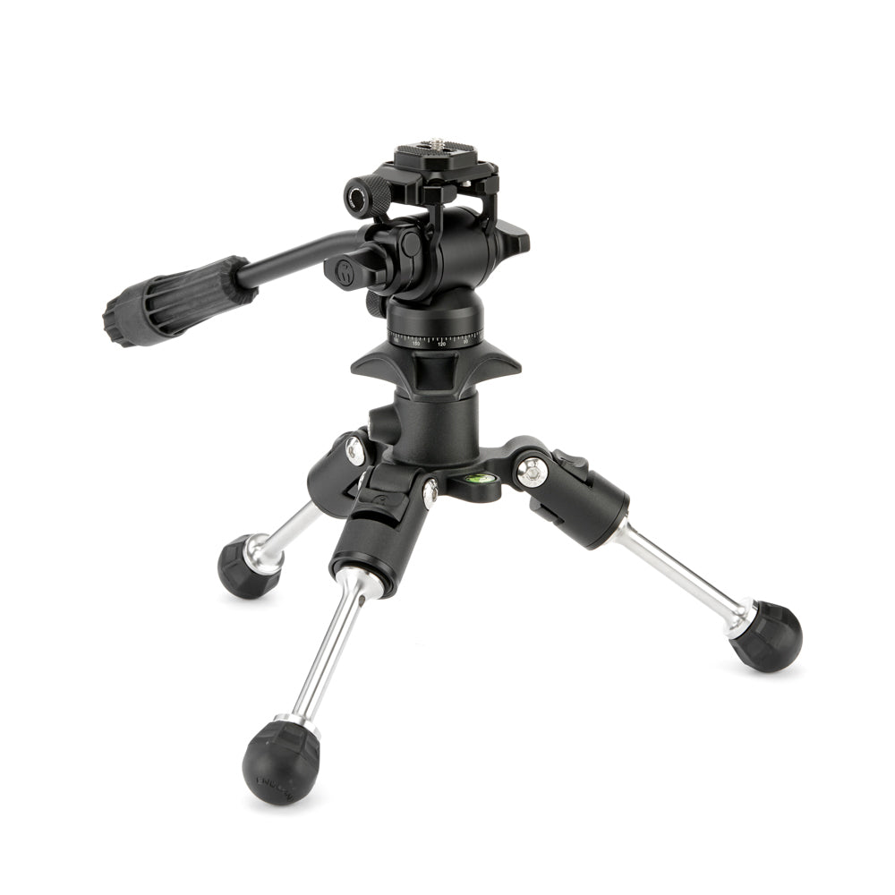 Punks Corey 2.0 Professional Video Tripod Kit with AirHed Trinity Stabilizer - Heavy Duty Camera Stand for DSLR, Mirrorless & Smartphones - Perfect for Vlogging, Live Streaming & Outdoor Photography