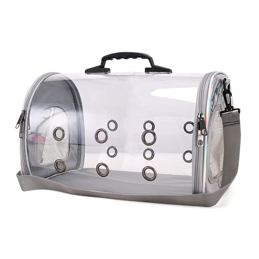 Breathable Transparent Pet Backpack for Dogs - Bike & Outing Carrier