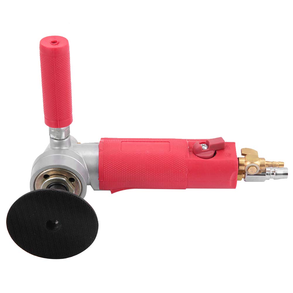 **Wet Air Sander - Pneumatic Waterproof Polishing Tool for Granite & Marble - High-Speed Air Sander for Renovation Workers - Perfect for Stone Polishing & Surface Restoration**