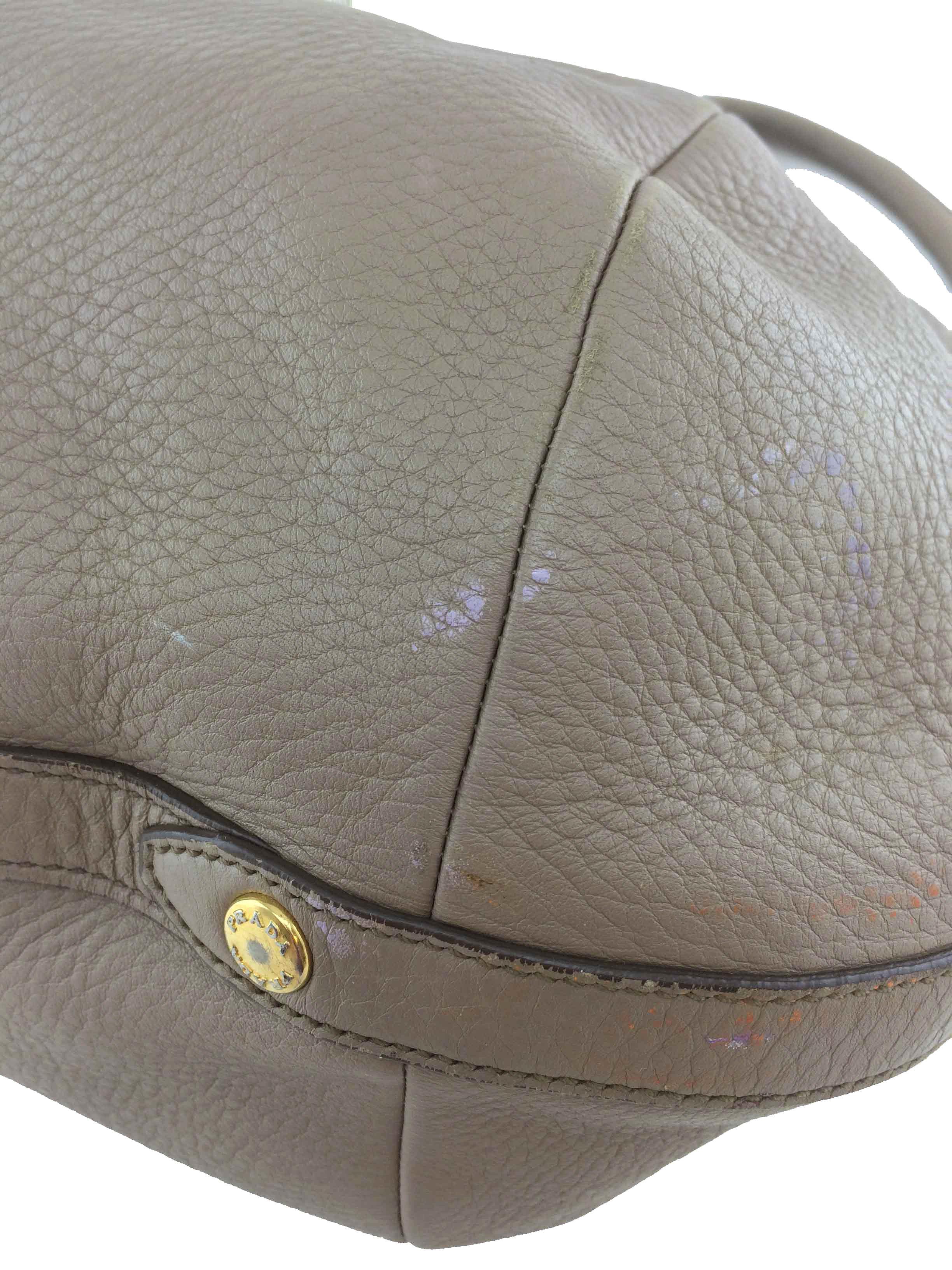 Prada Vitello Diano Leather Hobo Bag for Women | Luxury Designer Handbag | Perfect for Work, Travel & Everyday Use