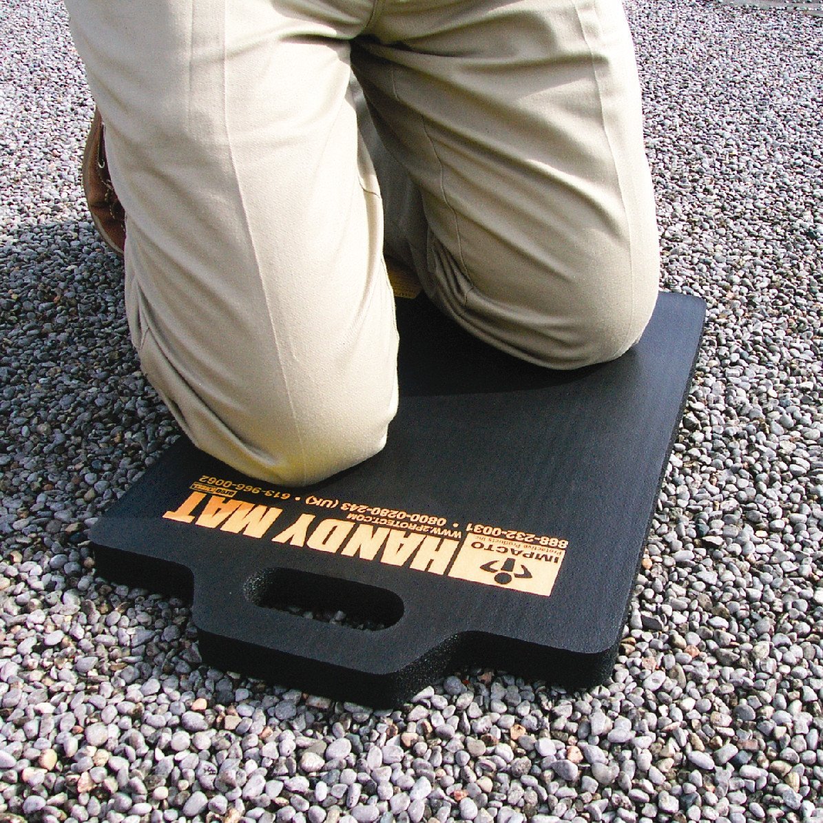 Ergonomic Kneeling Pad - 14 x 21 Inch Comfortable Cushioned Handy Mat for Gardening, Yoga, and Household Chores - MAT5050 Impacto