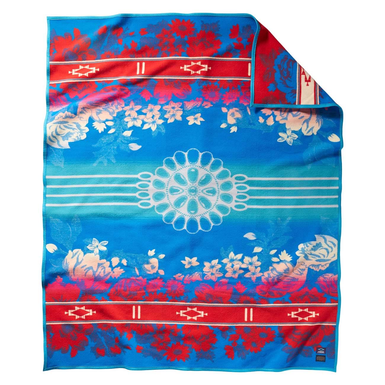 PENDLETON Gather Blanket - Premium Wool Throw for Cozy Home, Camping & Outdoor Adventures - Soft & Warm Plaid Design for Couch, Bed & Picnics