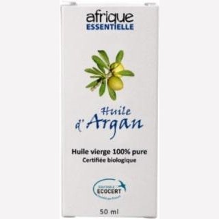 Organic & Fair Trade Argan Oil 50ml - Pure Moroccan Hair & Skin Care for Dryness & Shine - Perfect for Daily Moisturizing & Styling