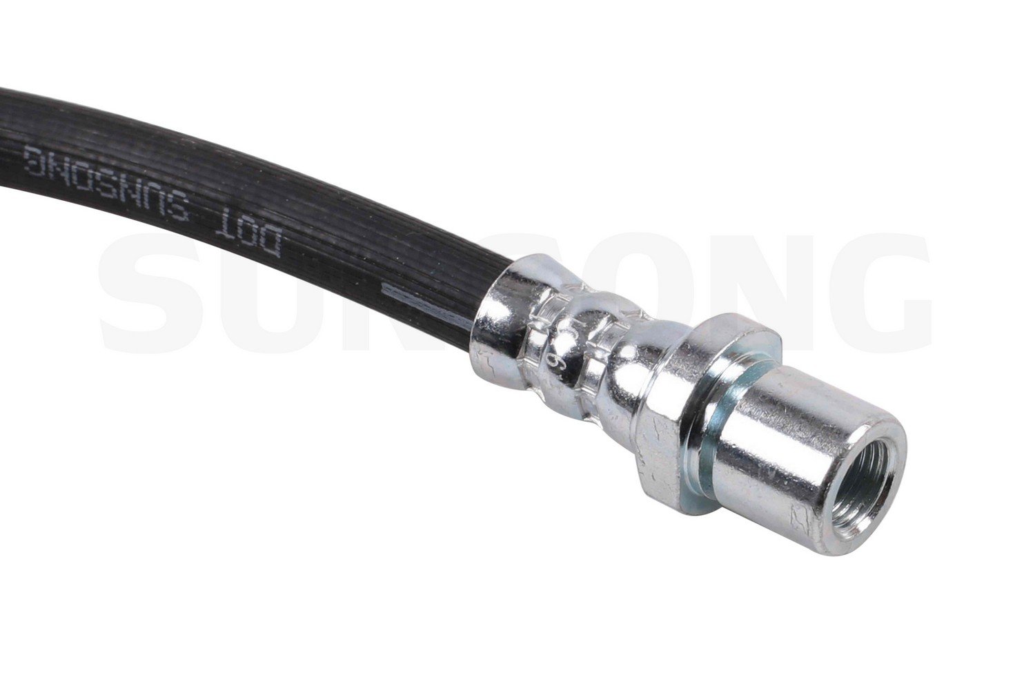 Sunsong 2204078 High-Performance Brake Hydraulic Hose - Durable Replacement for Smooth Braking | Perfect for Trucks, SUVs, and Off-Road Vehicles