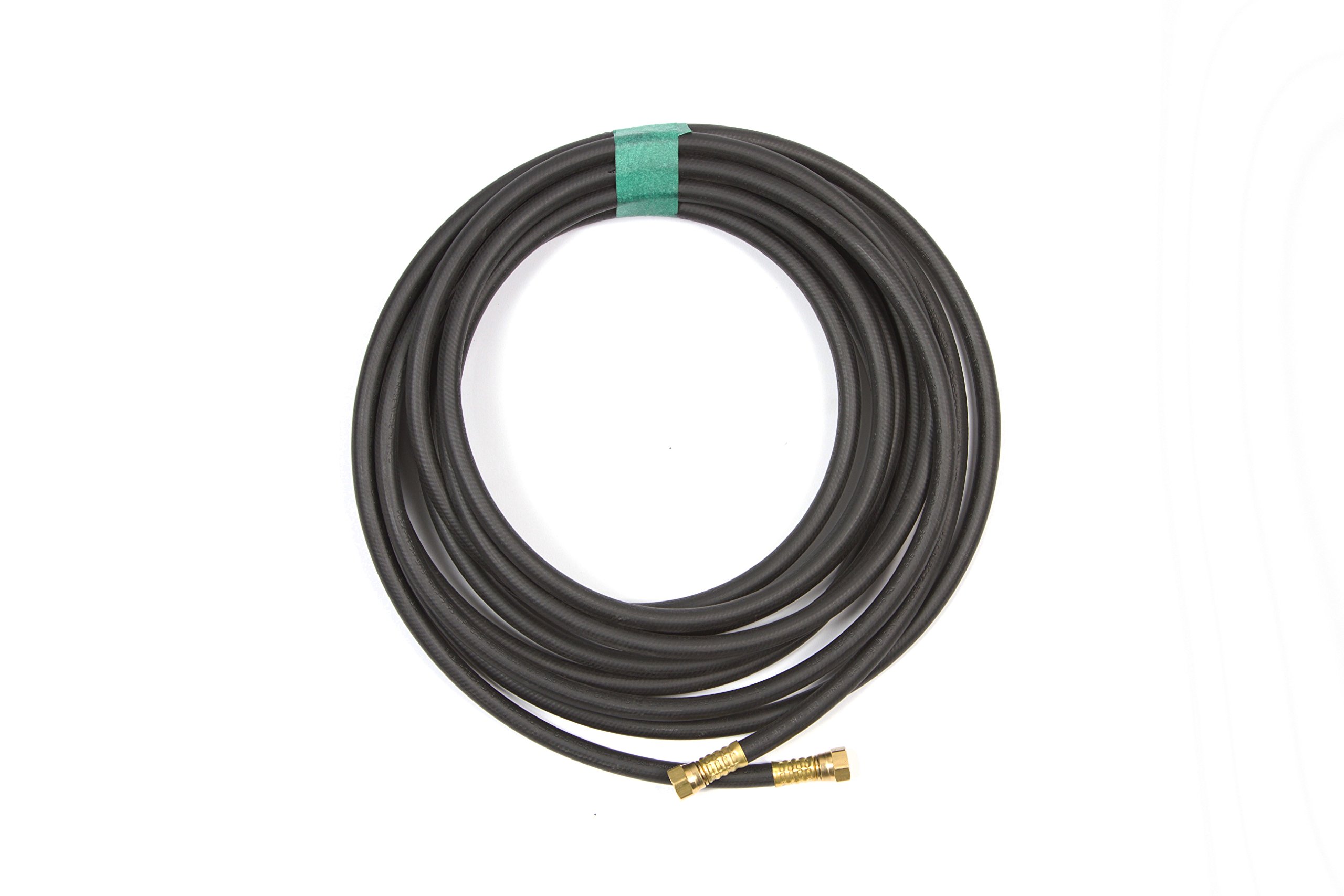 EFP-ForgamexCo 20FT Heavy Duty High Pressure Flexible LP & NAT Gas Hose for Fire Pit and RV - Thermoplastic, Weather-Resistant, Durable Outdoor Use for Camping, Backyard, and Patio Heating