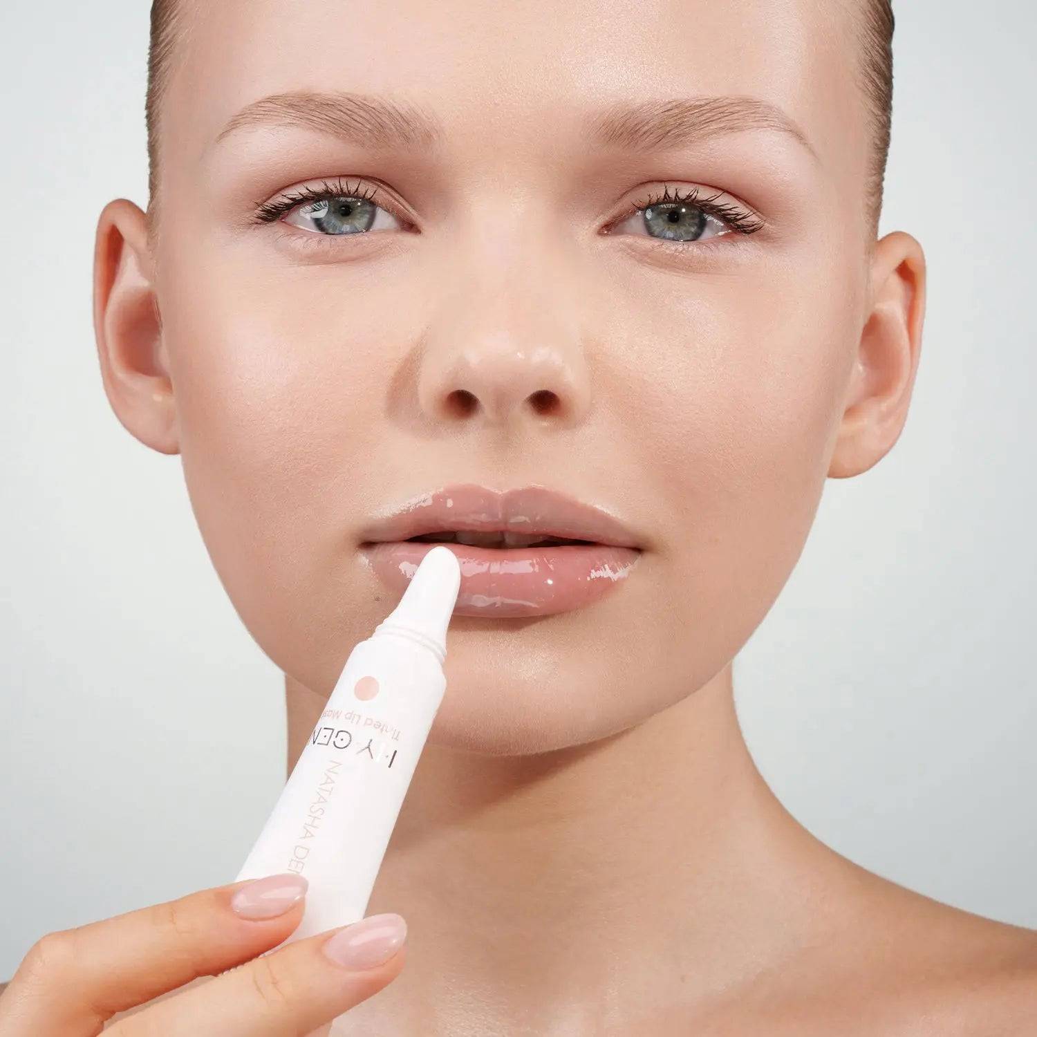 HY GEN Tinted Lip Mask - Hydrating & Plumping Lip Treatment for Dry Lips | Overnight Moisturizing Care | Perfect for Daily Use & Nighttime Lip Care Routine