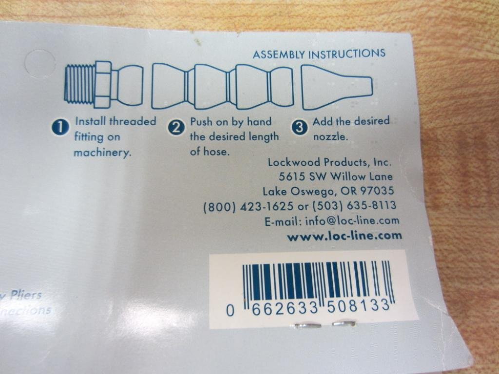 LOC-LINE 50813 Coolant Hose Kit - 1/2