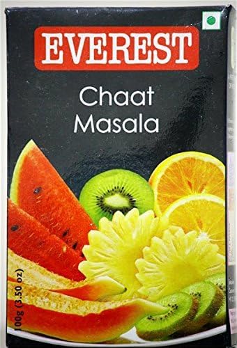 Everest Chaat Masala Powder - 100g | Authentic Indian Spice Blend for Salads, Sandwiches, Fruits, Chips & Snacks | Perfect for Home Cooking, Party Platters & Street Food Flavors