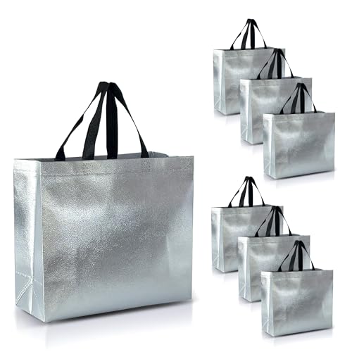 Silver With Black Handles - Large Size