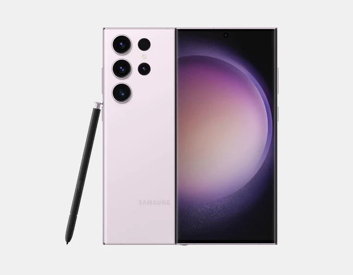 Samsung Galaxy S23 Ultra 5G Unlocked Smartphone - 256GB 12GB RAM Dual SIM GSM (S918B) - Lavender Purple | Premium Camera for Photography, Gaming & Business Use