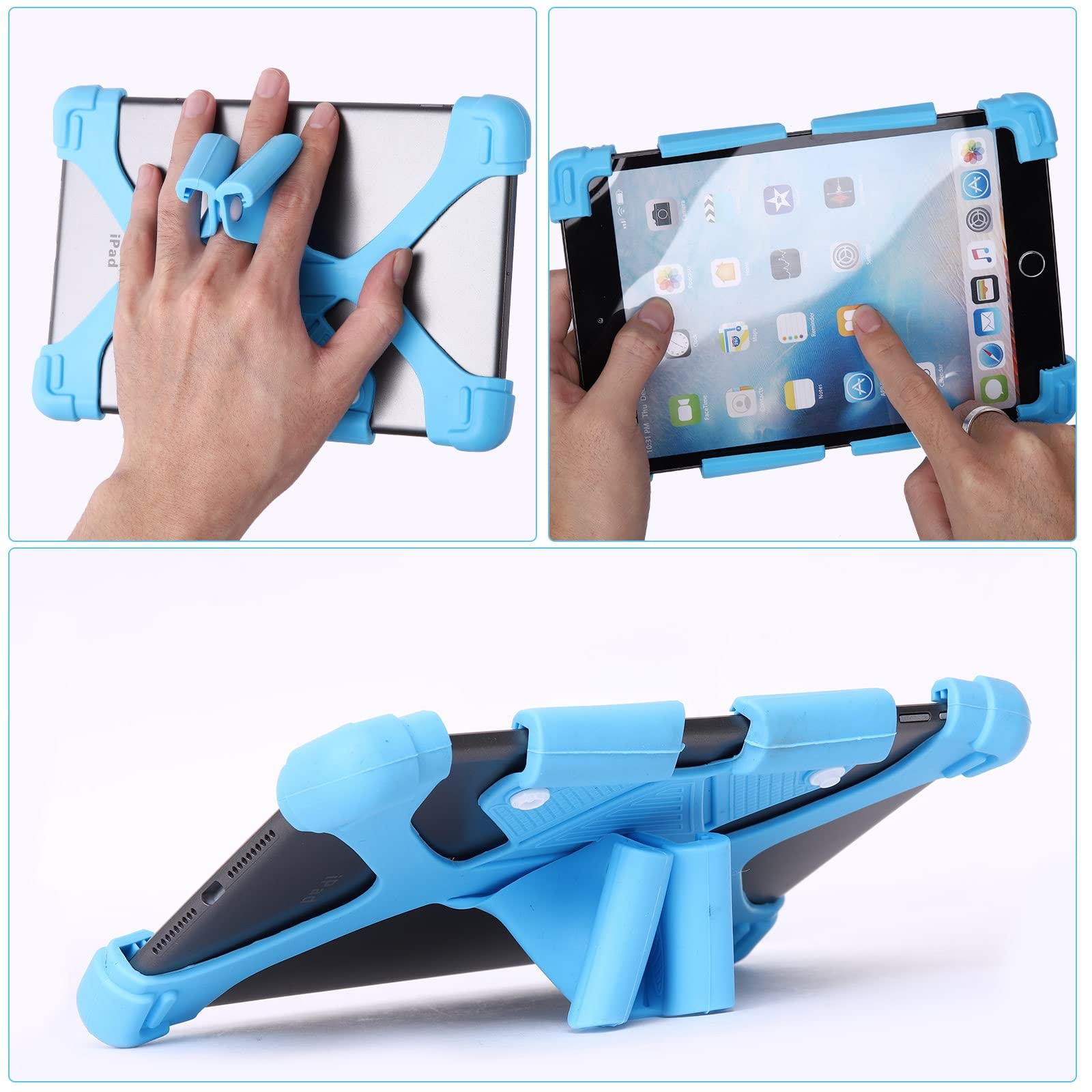 Universal 7 inch Tablet Case - Shockproof Silicone Protective Cover for 6