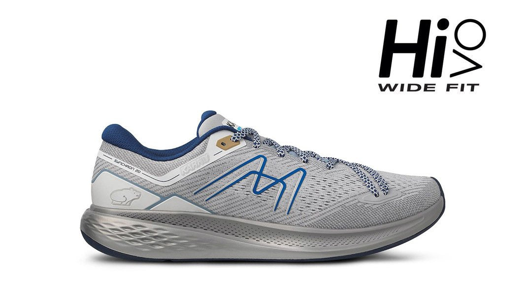 Men's Synchron 2.0 HIVO Running Shoes - Glacier Grey/Sky Diver - Lightweight Athletic Sneakers for Jogging, Gym Workouts & Outdoor Activities