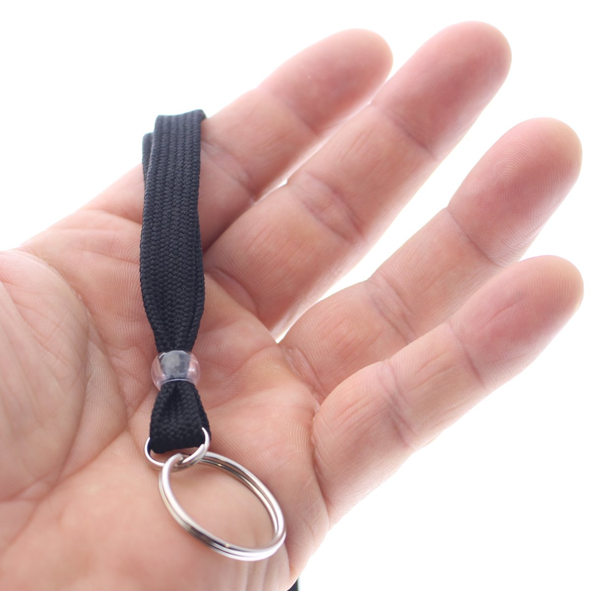 Heavy Duty Breakaway Lanyards 25-Pack with Keychain for ID & Keys - Office/School Use