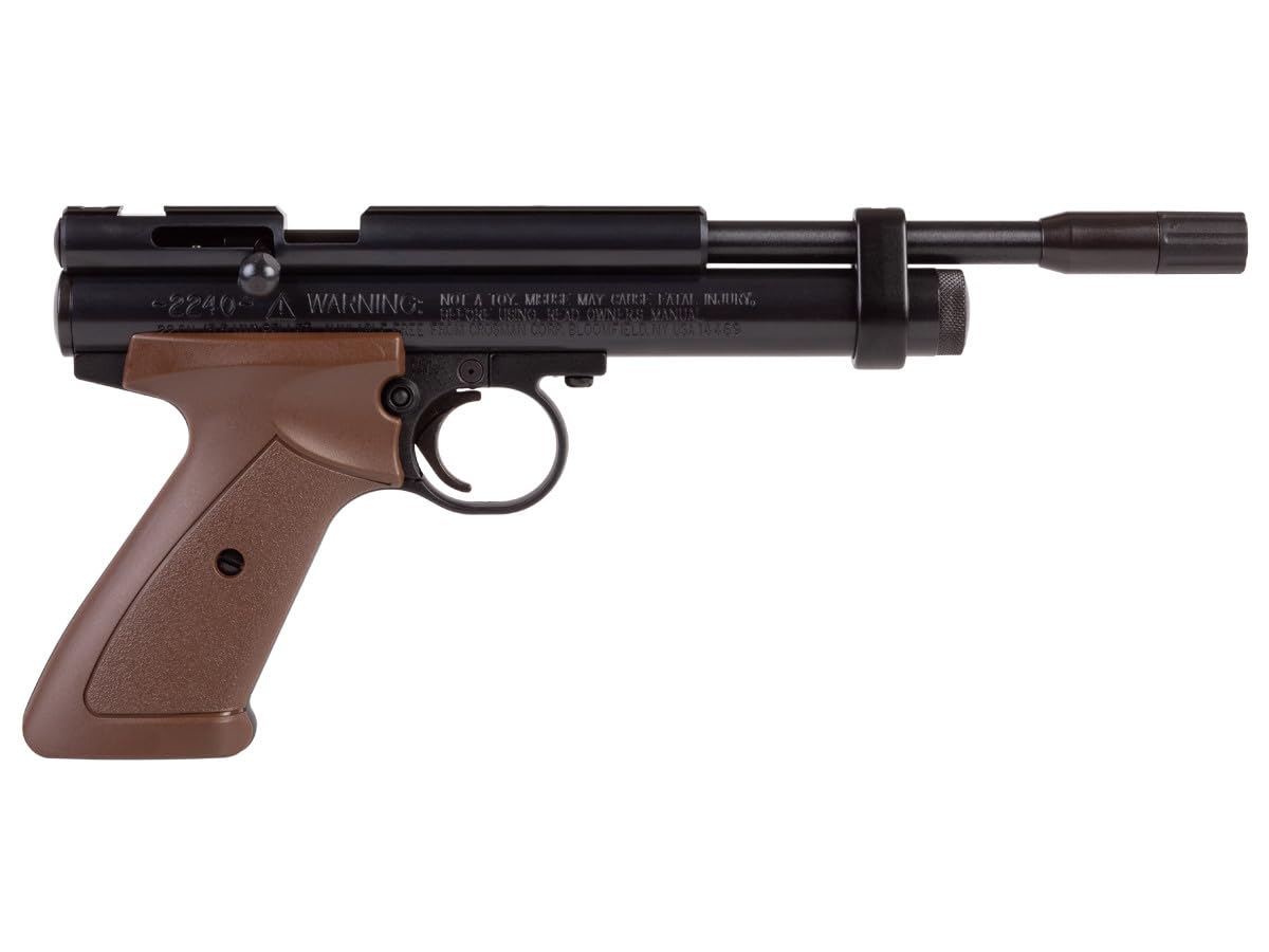 Crosman 2240XL CO2 Air Pistol .22 Caliber with Steel Breech - Perfect for Target Shooting, Plinking & Small Game Hunting