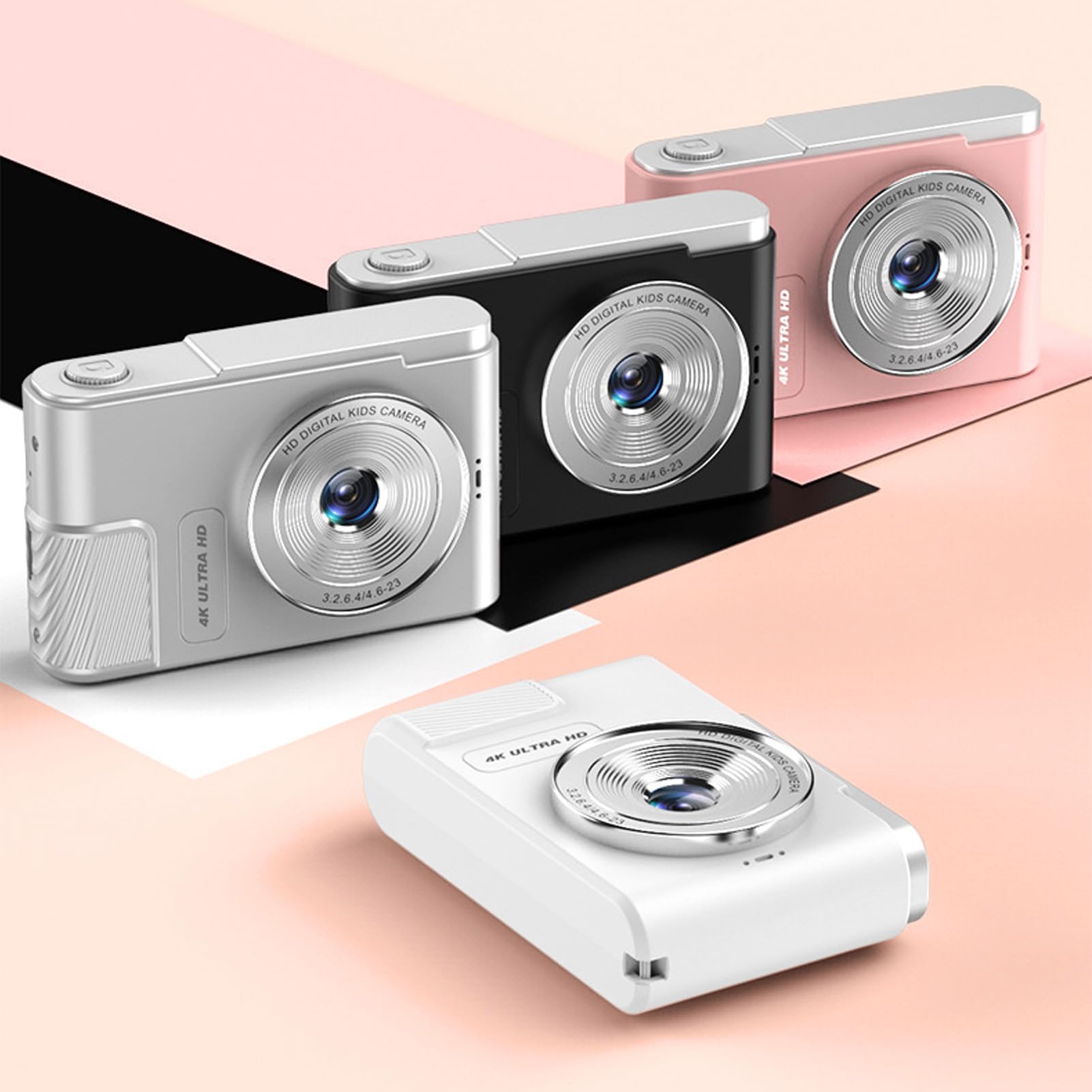 4K Vlogging Camera with Autofocus & Anti-Shake - 48MP Digital Camera, 16X Zoom, 2.4
