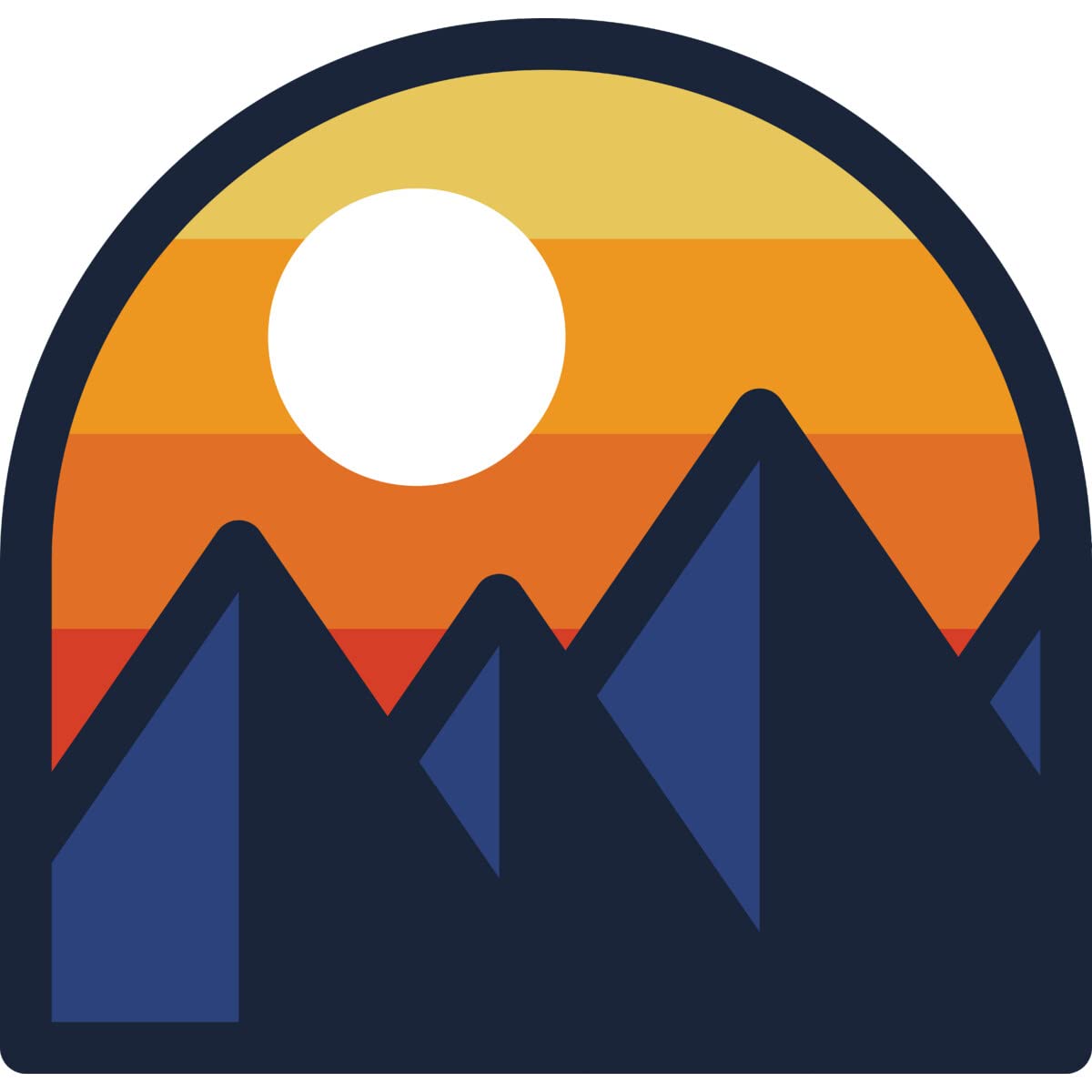 Quilimo Beauty Sunset Mountain Graphic Men's Tank Top - Lightweight & Comfortable for Summer, Gym, and Outdoor Activities