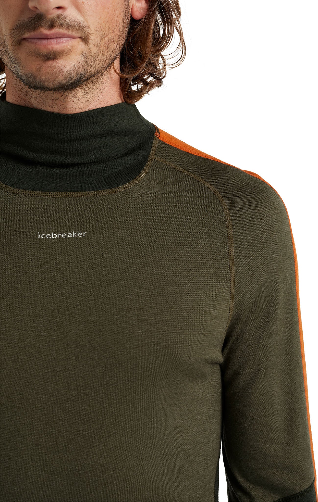 200 Sonebula Men's Long Sleeve Crewneck Base Layer Top - Thermal Underwear for Cold Weather, Hiking & Outdoor Activities