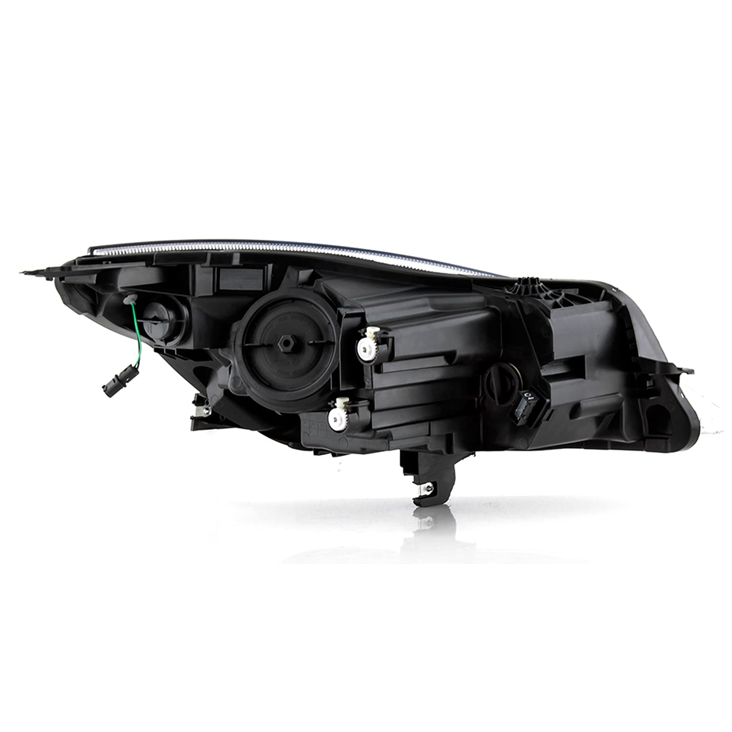 AKKON Replacement Halogen Projector Headlights for 2014-2017 Buick Regal - Chrome Left Driver & Right Passenger Side - Upgrade for Night Driving & Enhanced Visibility
