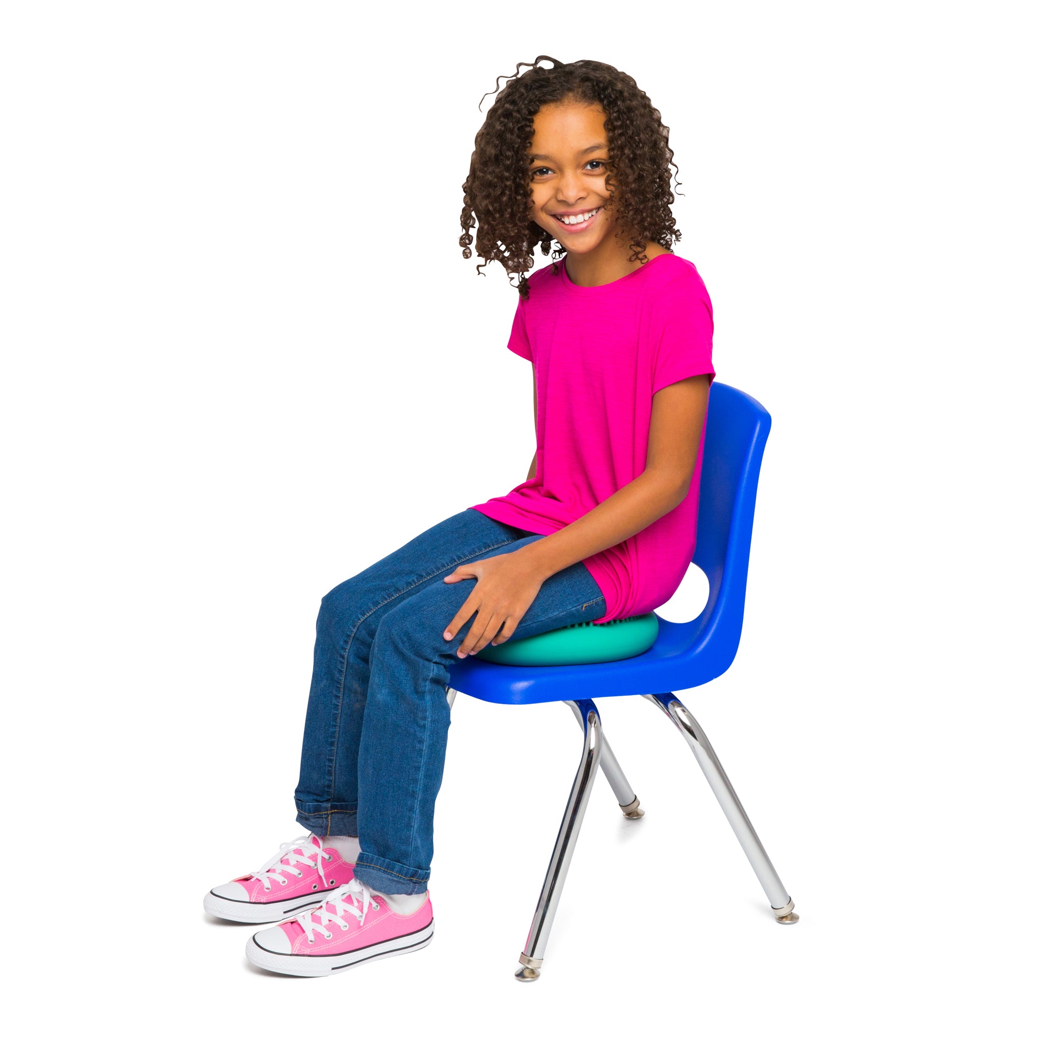 Bouncyband Little Wiggle Seat Sensory Cushion for Kids - Mint Color, Calming Movement & Fidget Tool for ADHD, Autism, Classroom & Home Use