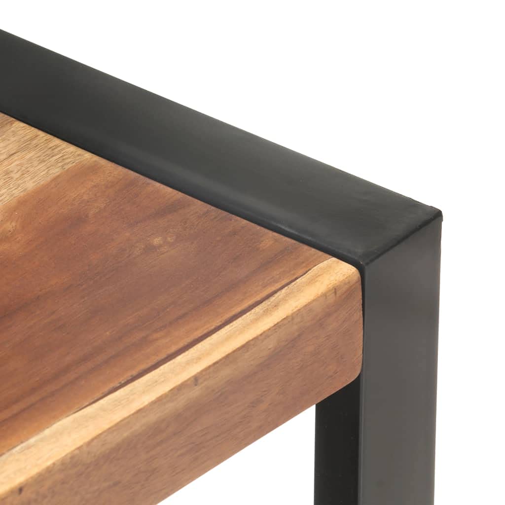 Modern TV Stand with 2 Drawers & Open Shelf - 47.2