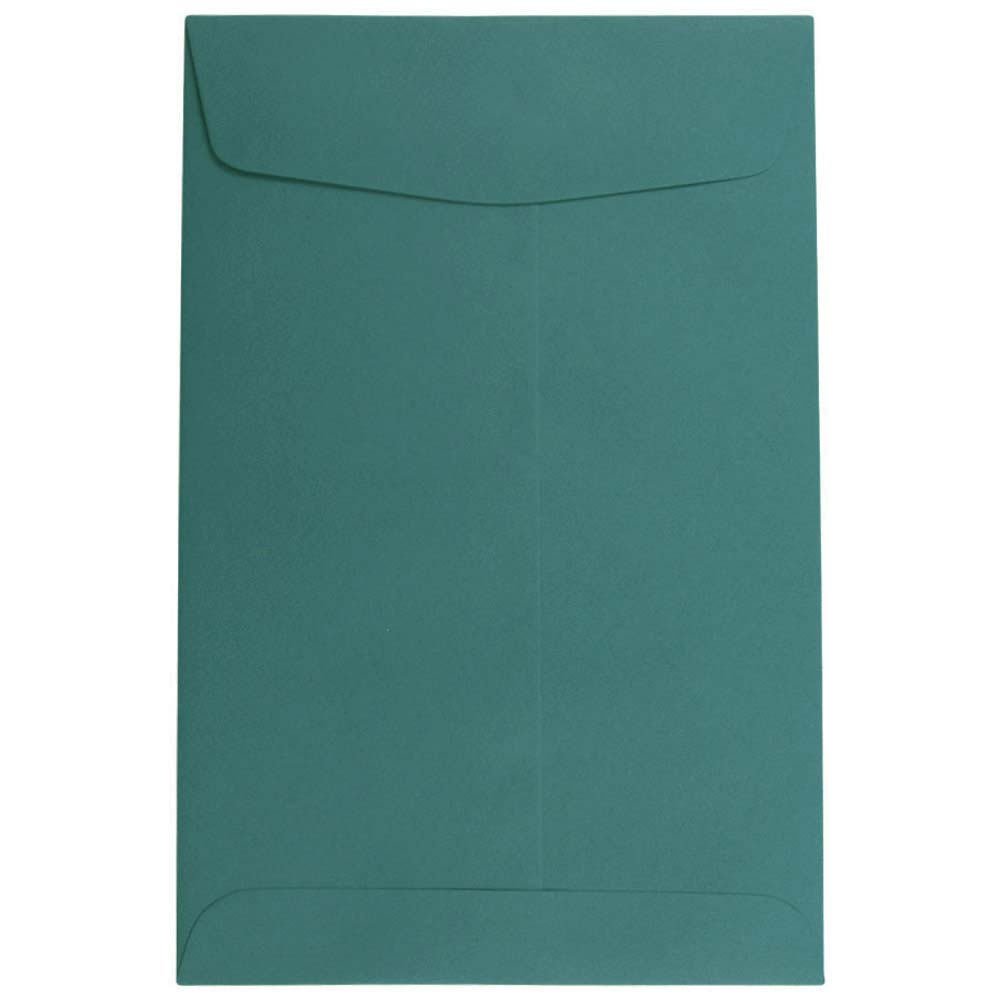 Premium 6 x 9 Open End Catalog Envelopes in Teal Green - 250 Pack by JAM PAPER - Ideal for Business Mailings, Invoices & Marketing Materials