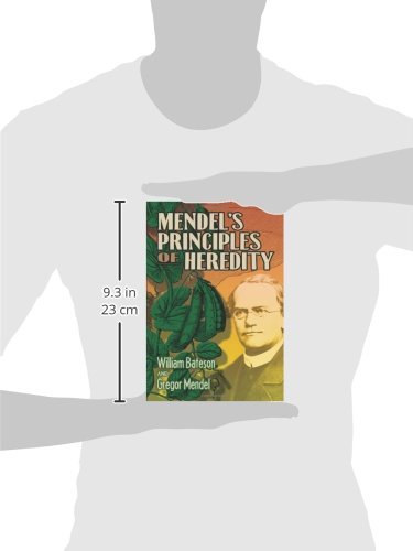 Mendel's Principles of Heredity - Dover Books on Biology | Genetics Science Textbook for Students & Researchers | Perfect for Biology Classrooms & Genetic Studies