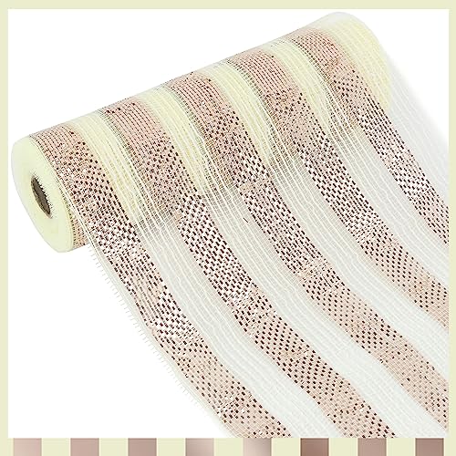 Rose Gold Stripes