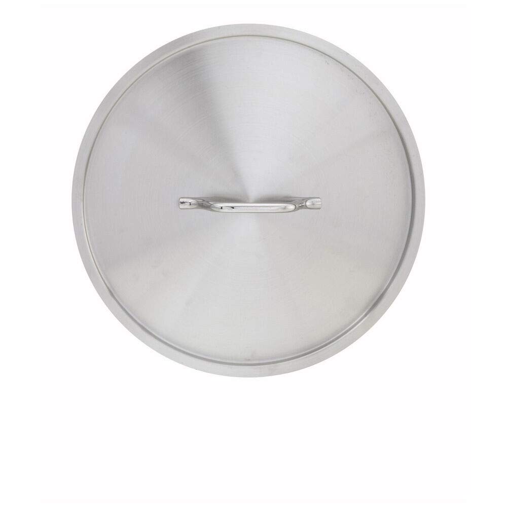 60-Quart Stock Pot Cover for SST-60 & SSLB-25 - NSF Certified Stainless Steel Lid - Perfect for Commercial Kitchens & Large Batch Cooking