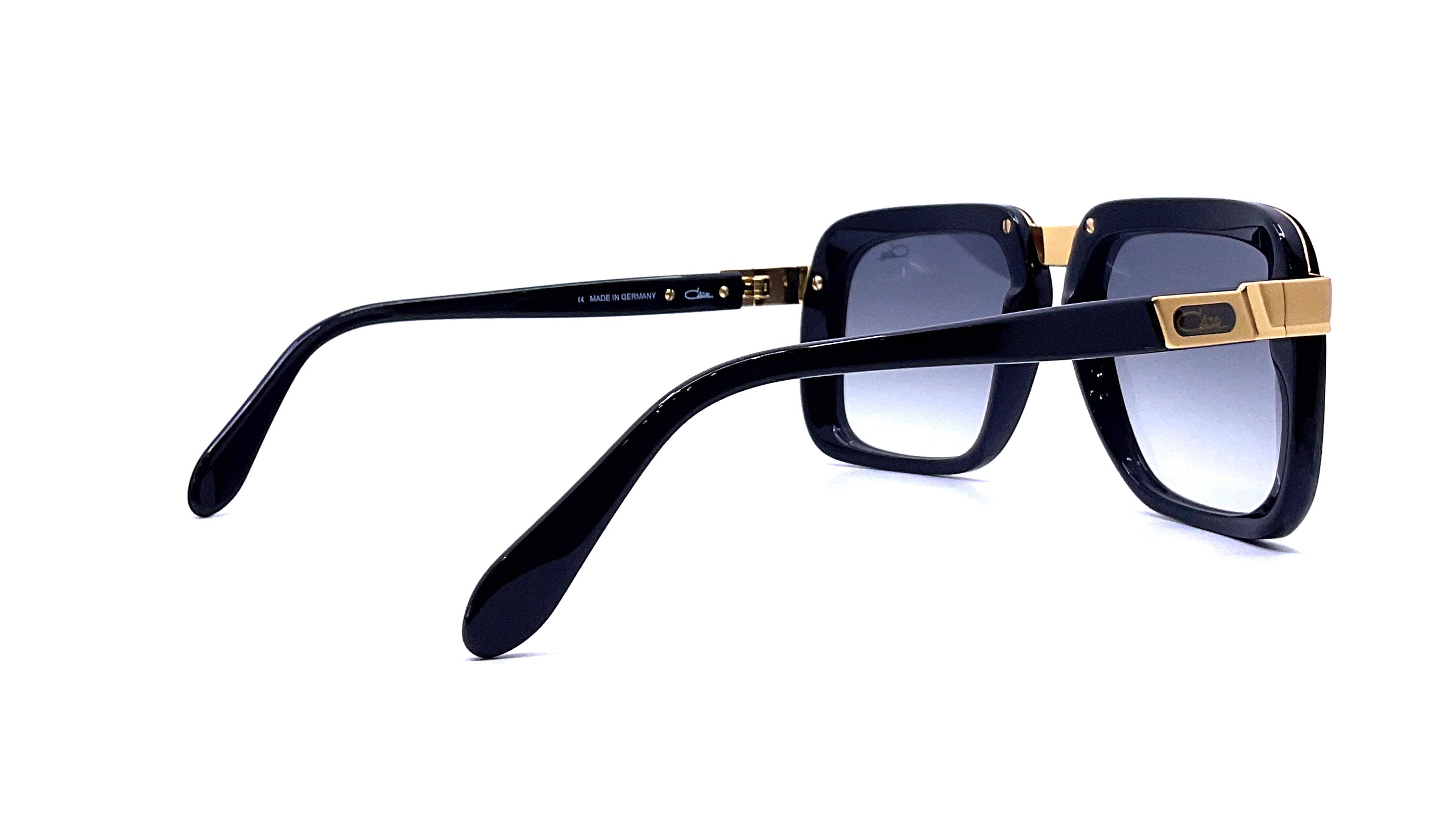 Cazal 616 Sunglasses - Black/Gold Aviator Style for Men & Women - Perfect for Outdoor Activities, Driving, and Fashion Accessories
