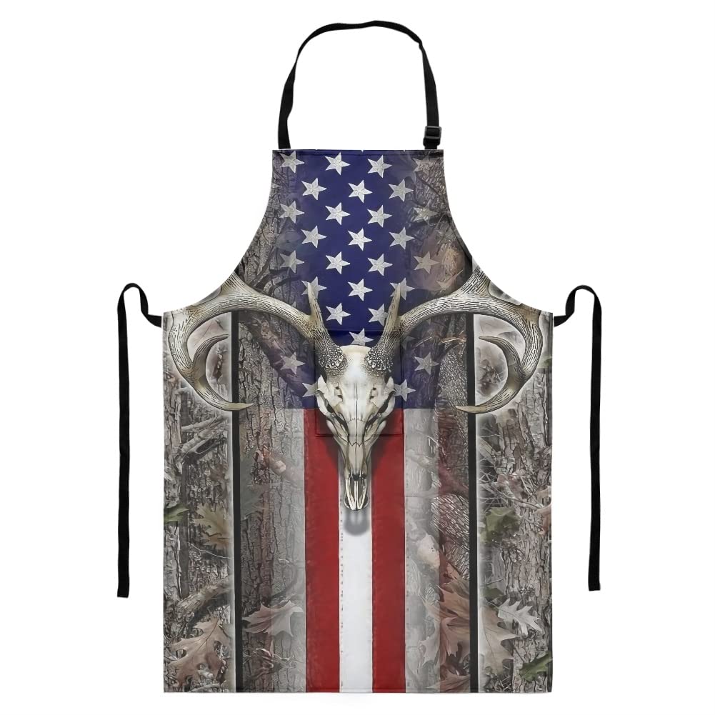 DISNIMO Adjustable Bib Apron with Pockets for Women & Men - Perfect for Cooking, Baking, Grilling, Gardening & Kitchen Work