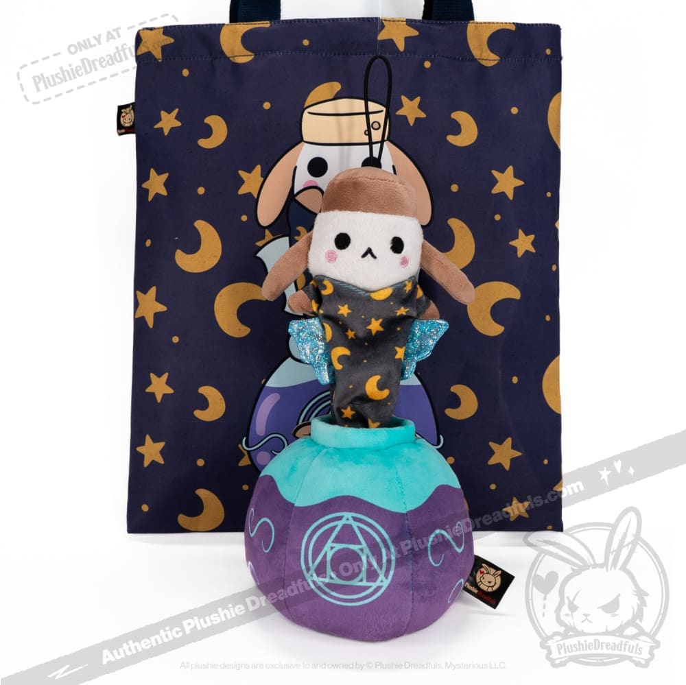 Plushie Dreadfuls Peculiar Pop Ups Bununculus Potion Wizard Stuffed Animal - Magical Fantasy Gift for Kids & Collectors, Perfect for Halloween Decor & Role Play Games