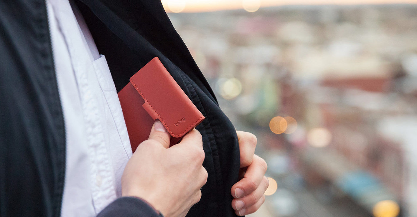 Bellroy Coin Fold Wallet - Slim RFID Blocking Leather Wallet for Men & Women | Perfect for Travel, Everyday Use & Minimalist Lifestyle