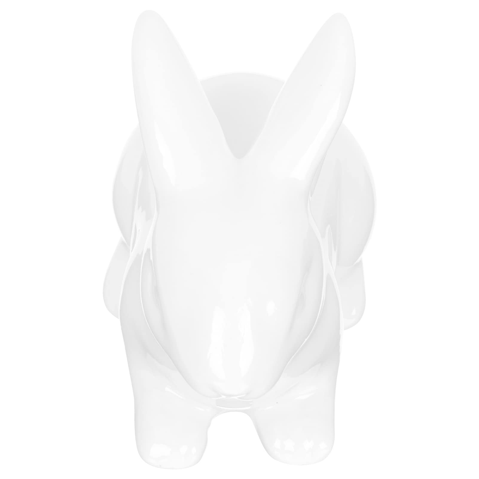 GARNECK Mini Ceramic Easter Bunny Figurine - Small Tabletop Rabbit Decor for Home, Holiday Party, Easter Decorations | Perfect for Spring Centerpieces, Mantel Displays & Gift Giving