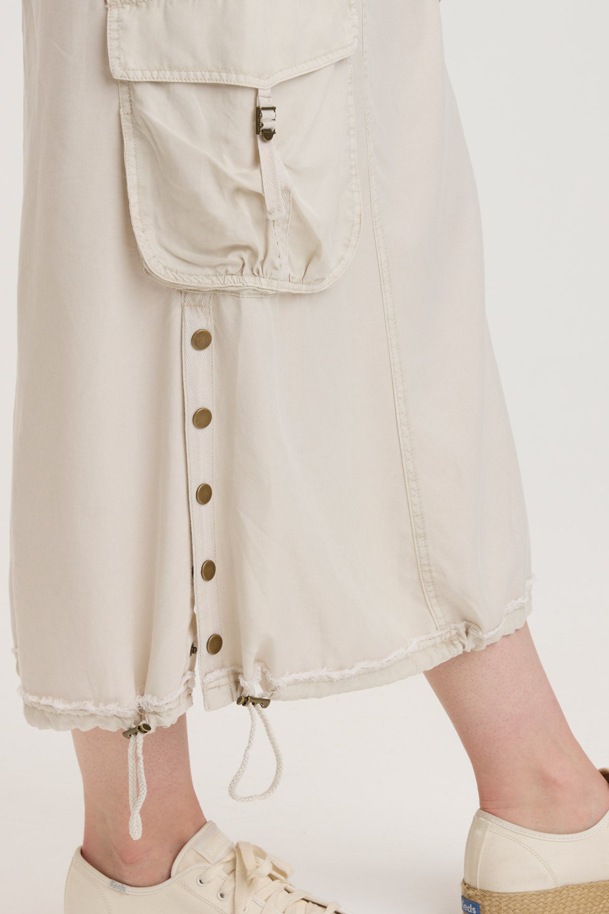 Leslyn Skirt Klondike Pigment - Women's High Waisted A-Line Skirt for Casual & Office Wear | Perfect for Spring & Summer Outfits