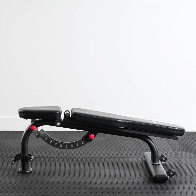 XM FITNESS HD Adjustable FID Bench - Adjustable Weight Bench for Home Gym, Strength Training & Full Body Workouts - Perfect for Dumbbell Exercises, Bench Press & Fitness Training
