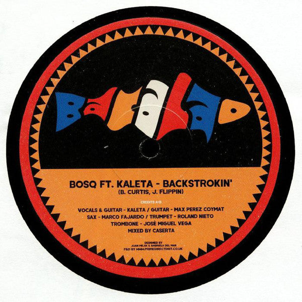 Bosq & Kaleta - Backstrokin Bacalao Vinyl Record (BAC001) | Limited Edition Dance & Electronic Music | Perfect for DJ Sets, Home Listening & Music Collectors