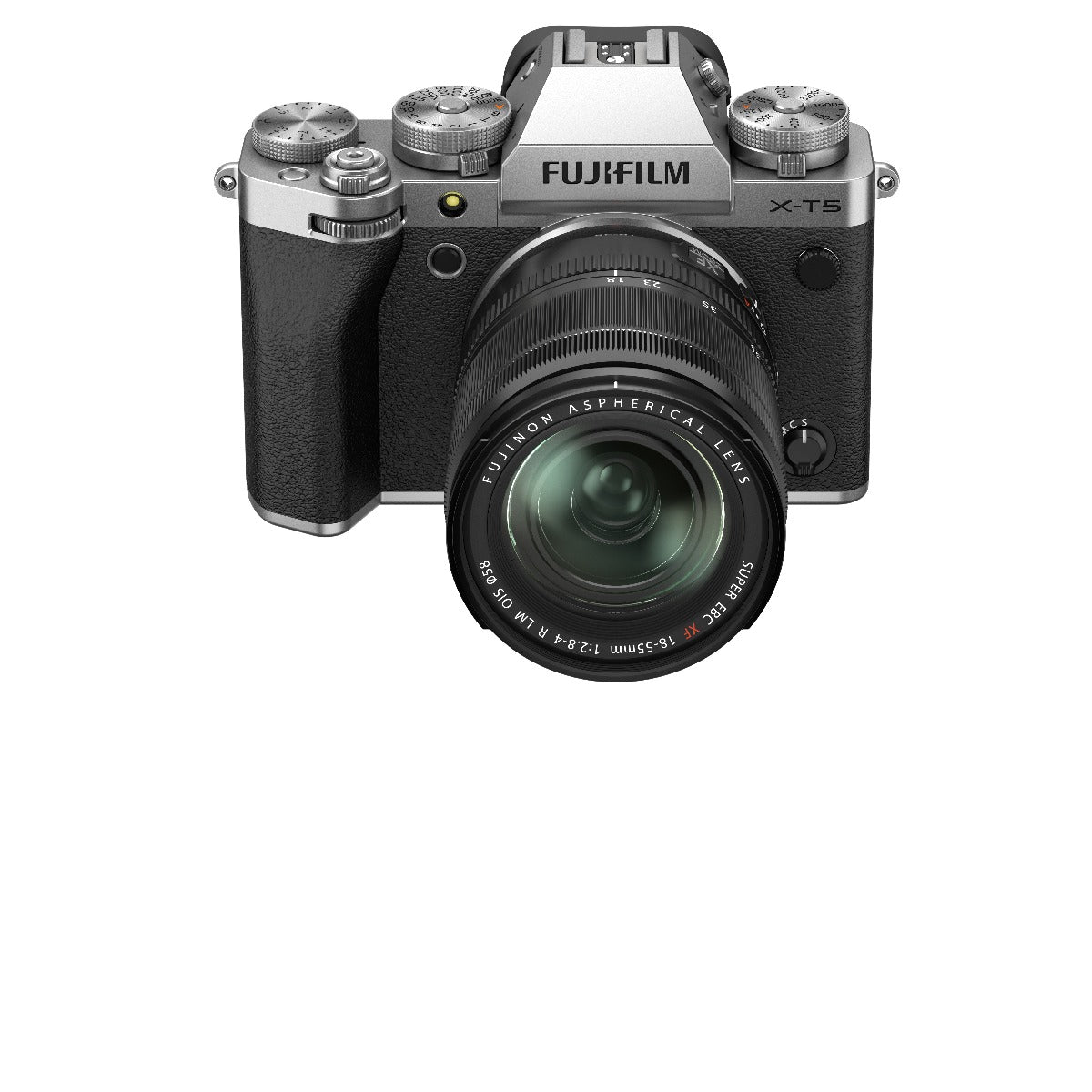 FUJIFILM X-T5 Mirrorless Digital Camera with 18-55mm Lens Kit - Silver | Professional Photography, Vlogging & Travel | 40MP APS-C Sensor, 5-Axis IBIS, 4K Video