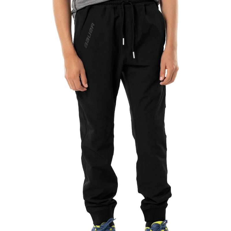 Bauer Team Woven Jogger Pants for Youth - Comfortable Athletic Joggers for Boys & Girls - Perfect for School, Sports, and Casual Wear
