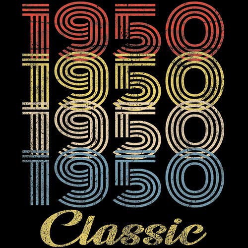 Vintage 1950s Retro 75th Birthday T-Shirt for Men - Classic 75 Years Old Gift Idea - Perfect for Milestone Celebrations & Birthday Parties