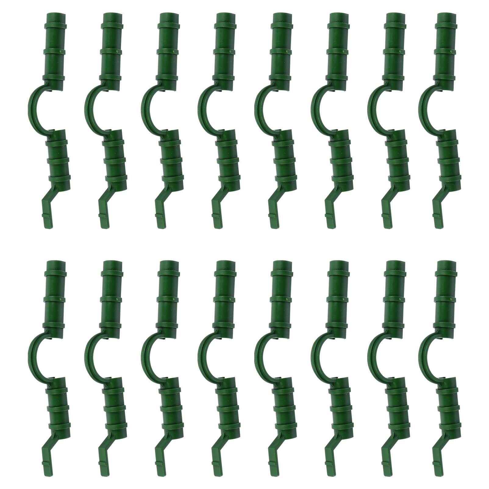 20pcs Heavy Duty Greenhouse Pipe Clamps - Film Clip, Netting Clip & Shade Cloth Mounting Clips for Secure Greenhouse, Shed & Garden Cover Installation - Perfect for DIY Greenhouse Projects & Plant Protection