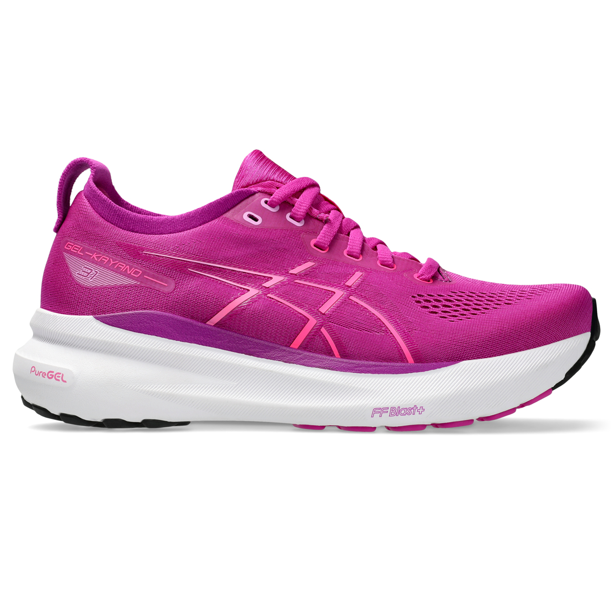 ASICS Gel-Kayano 31 Women's Running Shoes - Stability & Cushioning for Long Distance Road Running, Jogging, Gym Workouts