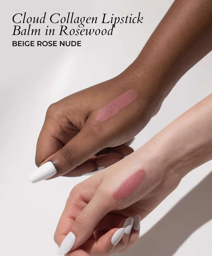 Cloud Collagen Lipstick & Cheek Balm - Hydrating Vegan Makeup for Lips & Cheeks | Perfect for Daily Wear & Special Occasions