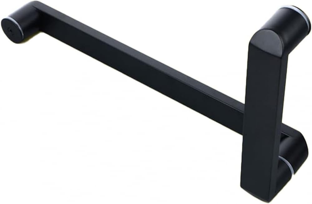 Stainless Steel Shower Door Handle - Single-Sided Glass Pull Handle for Bathroom (225mm/425mm) - Easy Replacement