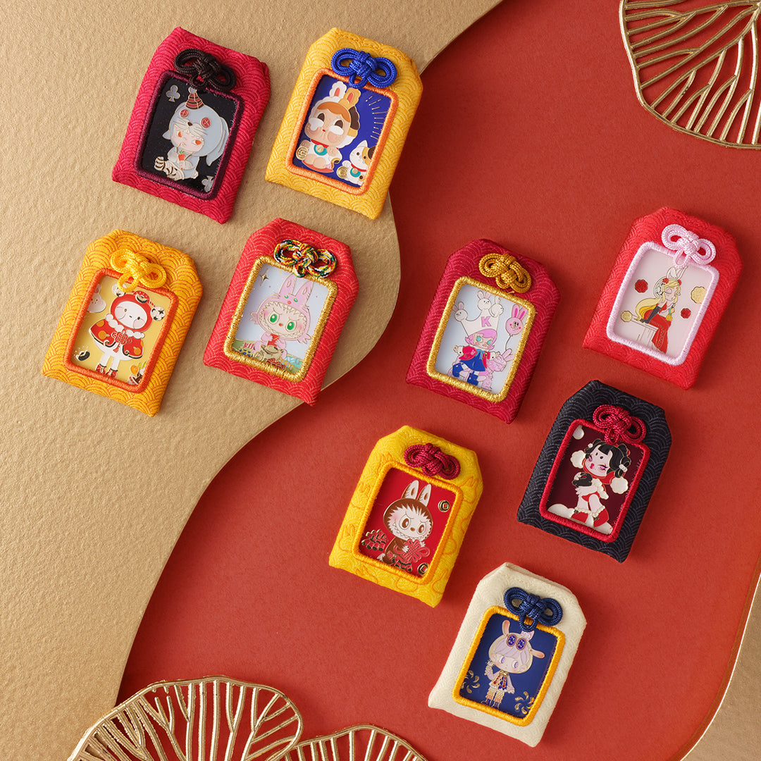 POP MART Three Two One! Chinese New Year Series Lucky Pendant Blind Box - Perfect for Lunar New Year Gifts, Collectibles & Surprise Party Favors