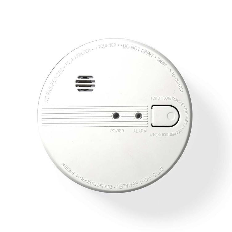 DTCTSC20 Interconnected Smoke Detector with EN14604 Certification, Hardwired for Reliable Home & Office Safety - Ideal for Bedrooms, Hallways, and Commercial Spaces