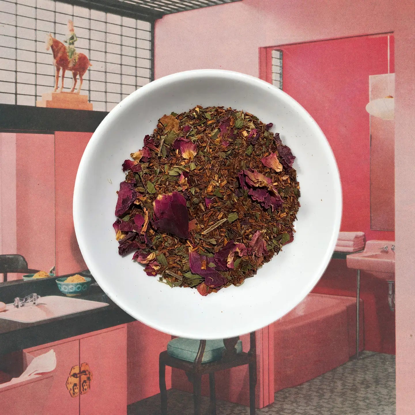 Organic Mrs. Rooiboson Loose Leaf Herbal Tea - Caffeine-Free Red Bush Tea for Relaxation & Wellness - Perfect for Afternoon Tea, Stress Relief & Bedtime Rituals