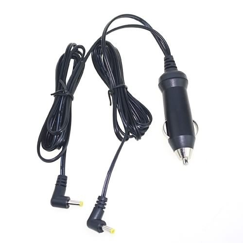 Philips PET9422 Car Charger - Dual Screen DVD Power Adapter for Travel & Road Trips