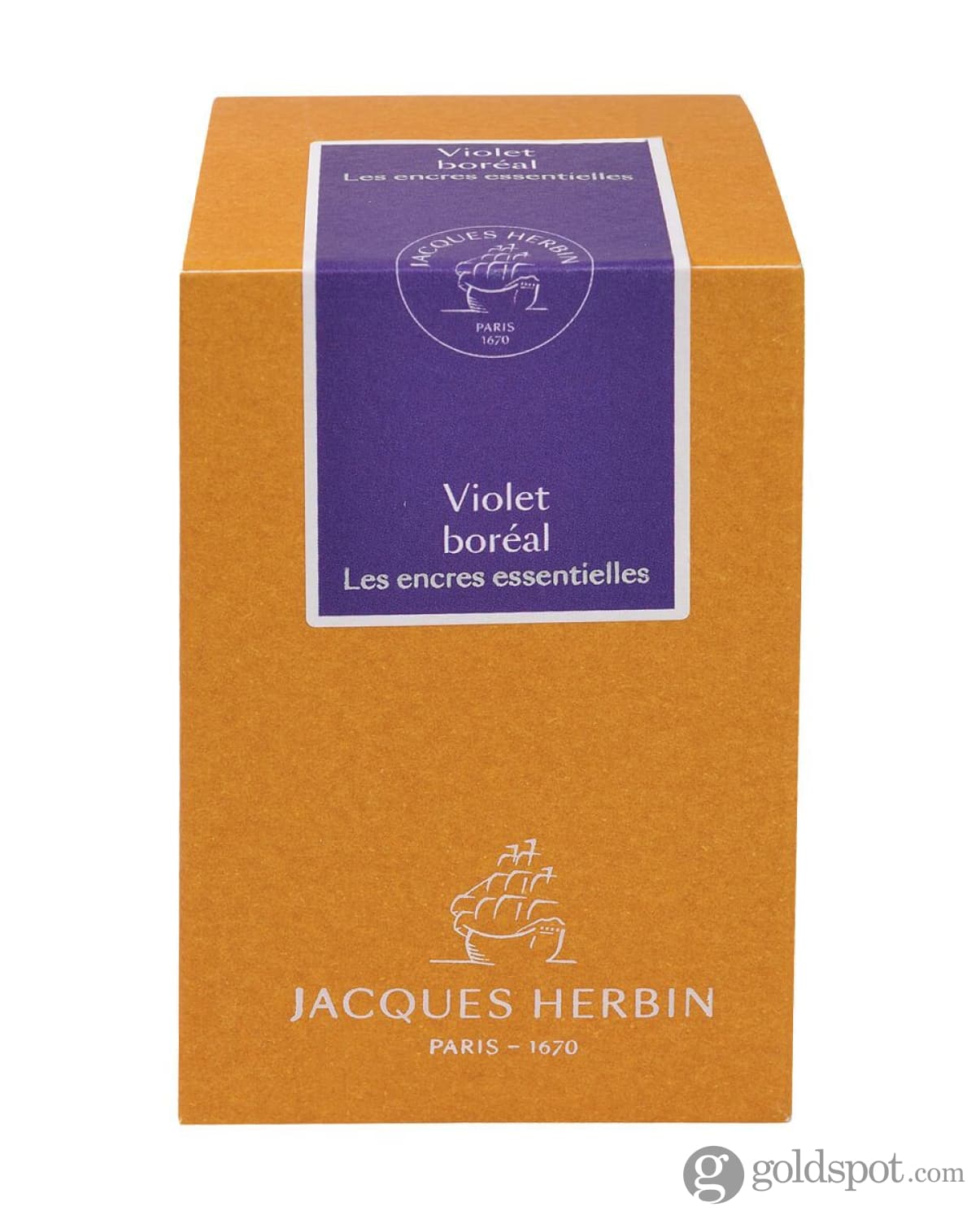 J. Herbin Violet Boreal Fountain Pen Ink Bottle & Cartridges - Premium Writing Fluid for Calligraphy, Journaling & Letter Writing