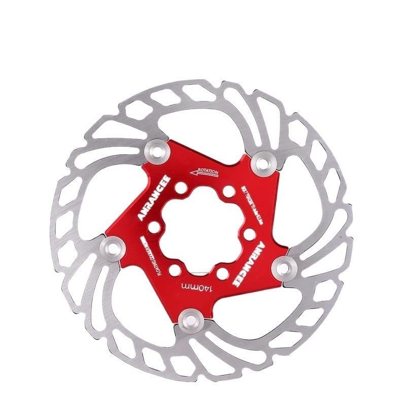 WGZNYN Mountain Bike Disc Brake Rotors - 6 Bolt Floating Rotor for MTB Bicycles (140mm/160mm/180mm/203mm) - Premium Braking Performance for Trail Riding & Downhill Cycling